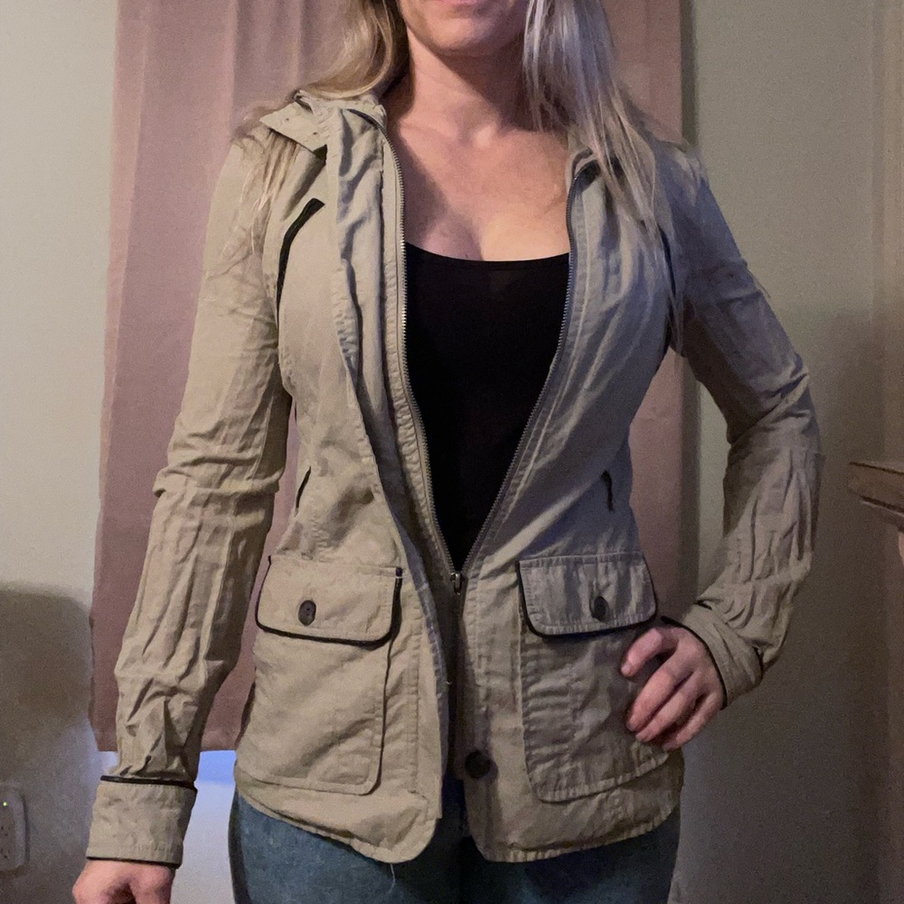 Converse Women's Tan Trench Coat